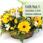 Gift Set 1 - Florist Choice Basket