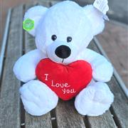 I Love You Bear (White)